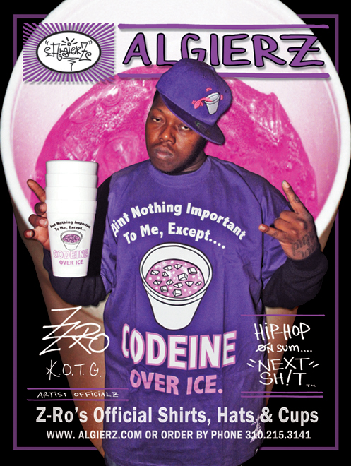 *NEW! CODEINE OVER ICE (Z-RO)