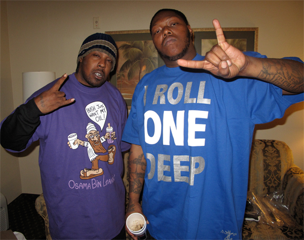 OSAMA BIN LEANING (MIKE D OF S.U.C.)